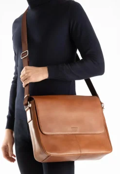 LLOYD C14-12001-OG Messenger Bag COGNAC