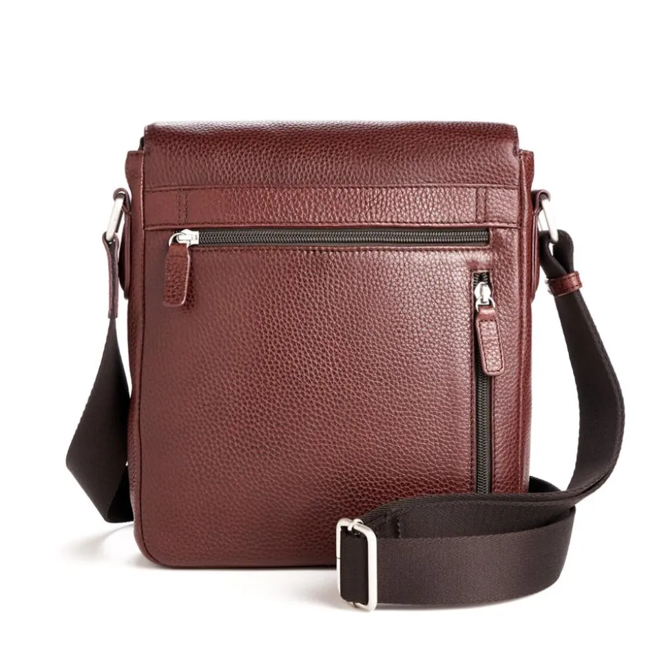 LLOYD C23-12001-OI MESSENGER BAG DARK BROWN