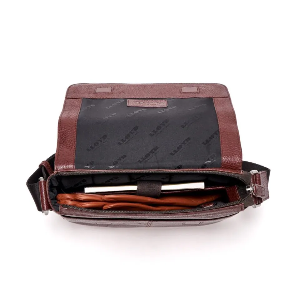 LLOYD C23-12001-OI MESSENGER BAG DARK BROWN